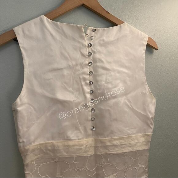 Roberto Cavalli White Floral Mini Dress XS - Picture 12 of 16